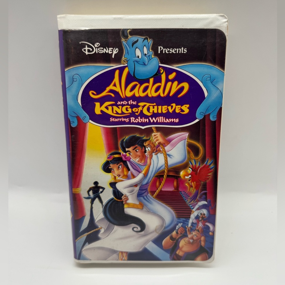 Disney Aladdin and the King of Thieves VHS
